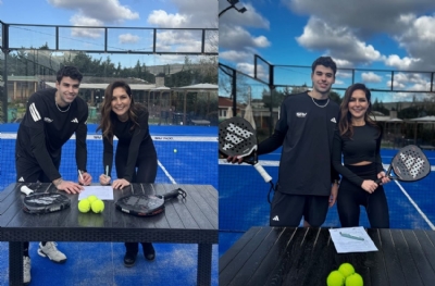 Türk padelinde bir ilk: SRV Padel’den milli sporcuya sponsorluk desteği