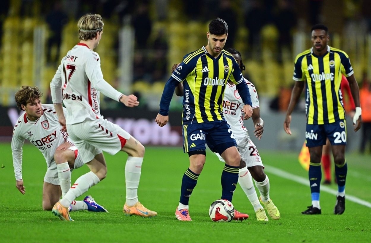 Fenerbahçe-Samsunspor : 3-2 (MAÇ SONUCU)