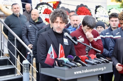 Trabzonspor Orhan Kaynak'a veda etti